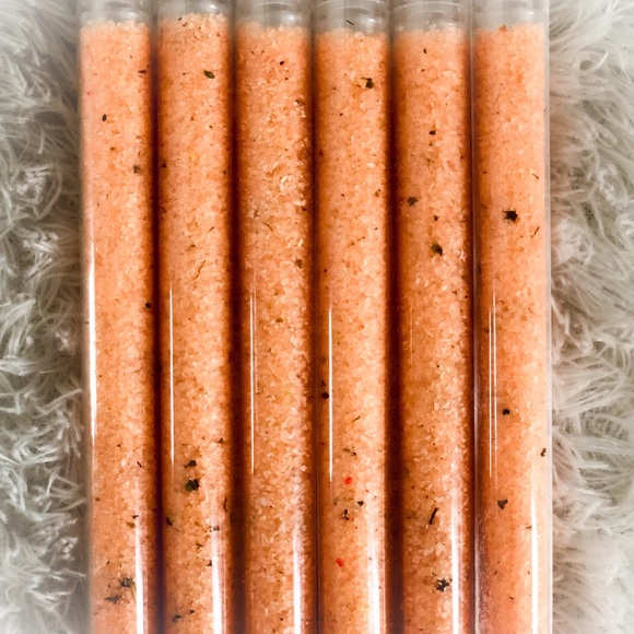 Bath Size (6)pk Tubes of Bath Salts w/Botanicals - Picture 4 of 8